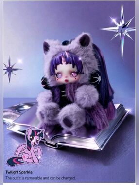 Pop Mart Skullpanda My Little Pony- Twilight Sparkle
